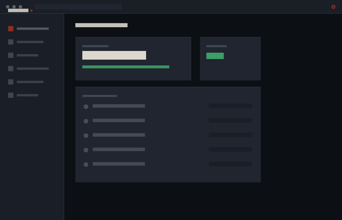Chaum console — Treasury overview: vault balance, runway coverage, agent armed, next cycle.